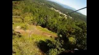preview picture of video 'Gunstock  Zipline Head Cam 2.wmv'