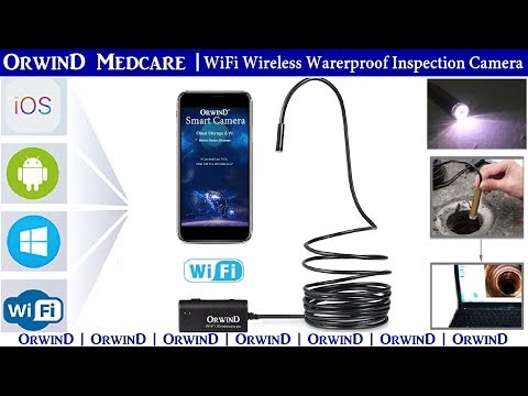Video Borescopes Inspection Camera - Orwind O4301 Pipe Inspection Video Borescopes