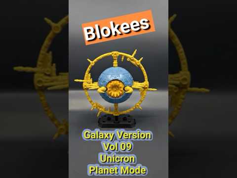 3 Minute Reviews #transformers #blokees #galaxyversion #vol9 #unicron #planetmode #modelkits
