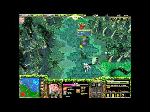 ...[ DotA ] Ping pro hook using butcher...or pudge...