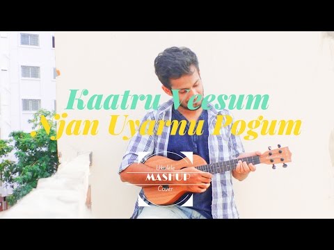 Vishnu Vimal Kaatru Veesum - Njan Uyarnnu Pogum // Tamil - Malayalam Mashup Ukulele Cover
