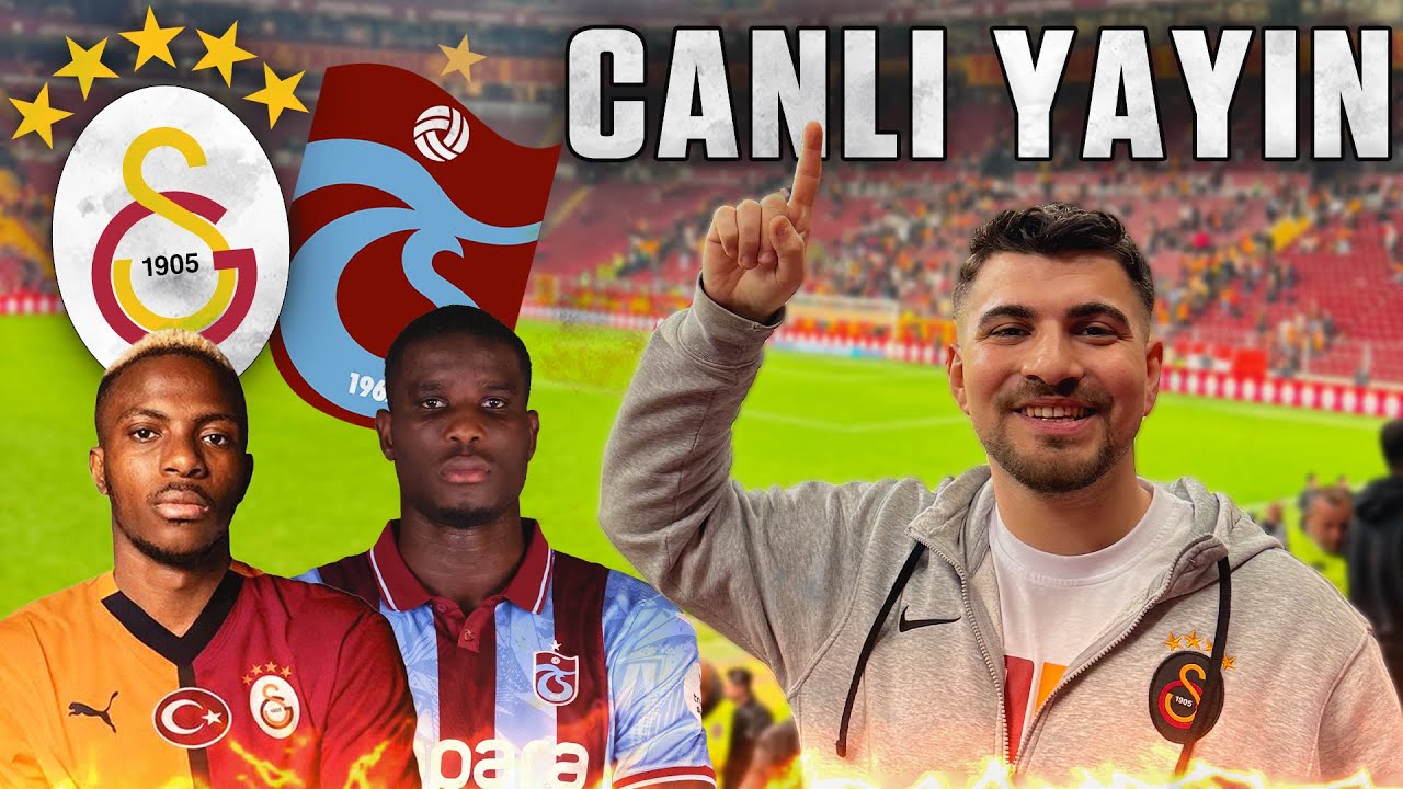 Galatasaray - Trabzonspor Maç Önü  🔥 | Canlı Yayın