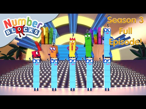 @Numberblocks- Five and Friends 🎸 | Full Episode | Learn to Count