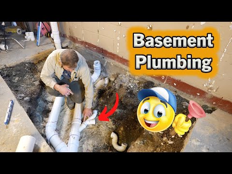 Plumbing for a Basement Bathroom | PLAN LEARN BUILD