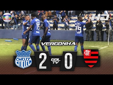 FLAMENGO FAZ VEXAME  Emelec 2 x 0 Flamengo -  Melhores Momentos   HD 24 07 2019