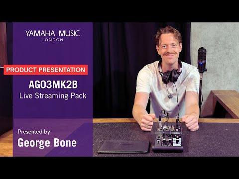 Презентация комплекта студийного оборудования Yamaha AG03MK2 LSPK