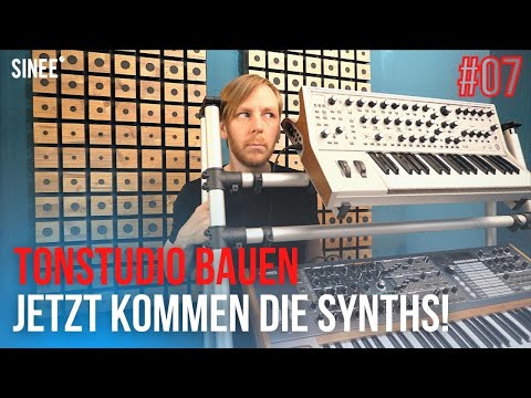 Tonstudio bauen 07 - Synthesizer verkabeln - Audio & MIDI Kabelmanagement + Synth Racks einrichten
