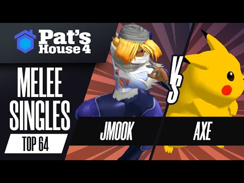 Jmook vs. Axe - Pat's House 4 - Melee Singles - Losers Top 12