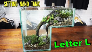Tutorial Aquascape Mini | Simple, No Injeksi CO2, No Soil, No Pupuk Dasar