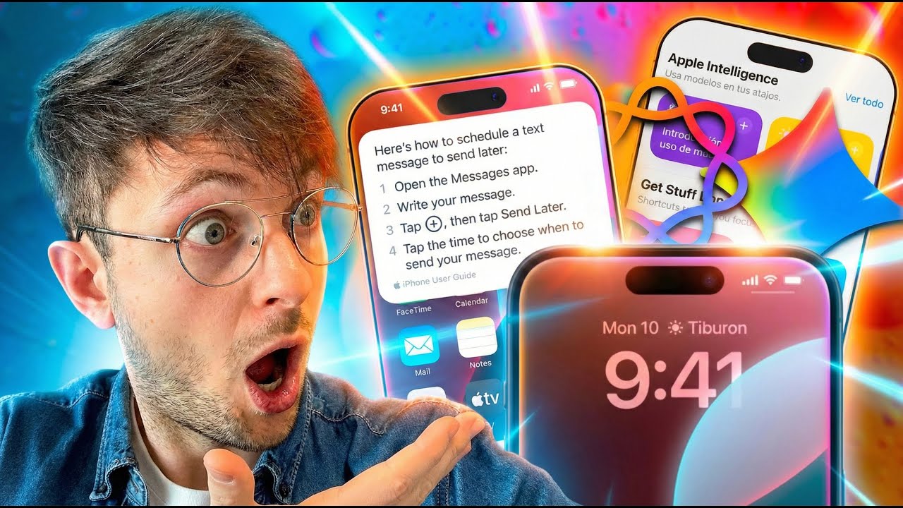 FECHA Y FUNCIONES de la NUEVA APPLE (google) INTELLIGENCE