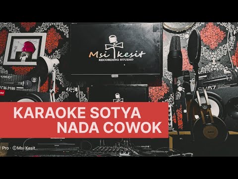 VERSI POP KARAOKE SOTYA NADA COWOK -  ( Dru wendra wedhatama )