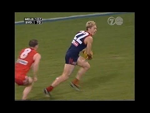 Shane Woewodin - Melbourne - 2 goals v Sydney - 1998 Round 21 - MCG - AFL