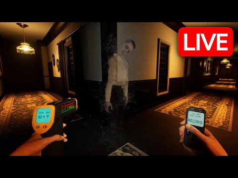 Playing the New Ghost Hunting Game from the Conrad Stevenson's Dev - LIVE 🔴