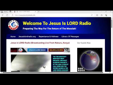 Live von JESUS IS LORD RADIO | 01.02.2024