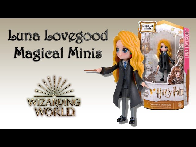 Vídeo relacionado con HARRY POTTER - WIZARDING WORLD - HARRY POTTER MAGICAL MINIS - Set Cuidado de la Criaturas Mágicas con 1 figura Luna Lovegood Exclusiva 8 cm, 3 Accesorios - 6061845- Juguetes Niños 5 Años +