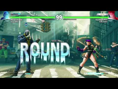 Street Fighter V DLC: Urien Premiere MP pt14 - Safe Mode (vs. Cammy)