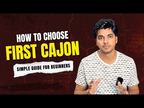 Cajon Buying Guide 2025 | Tips for Beginners in India
