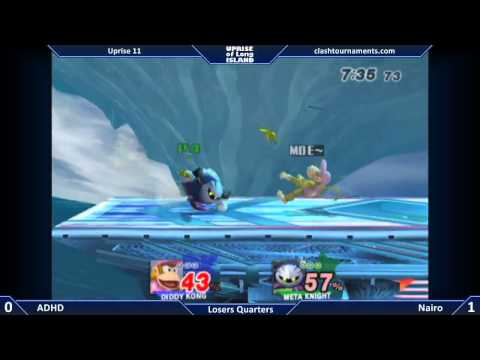 Uprise 11 - ADHD vs Nairo - SSBB