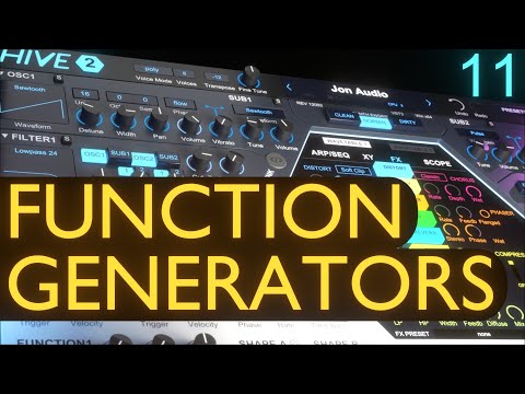 Function Generators | u-he Hive 2 Tutorial Lesson 11
