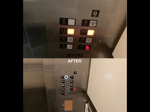 Modernized 1971 Westinghouse Traction Elevators - Before & After