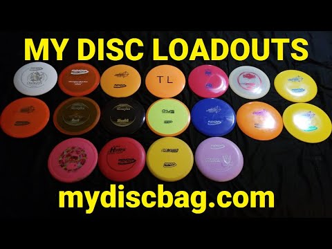 In My Disc Bag - My 2 Disc Golf Loadouts - mydiscbag.com