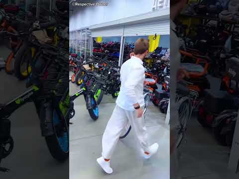 This boy got a bicycle for free from the bicycle shop owner #shortsvideo