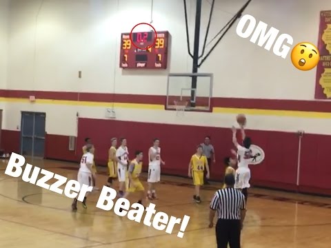 (*UNBELIEVABLE*) GAME WINNING BUZZER BEATER TO WIN ILLINOIS STATE CHAMPIONSHIP 8TH GRADE BASKETBALL