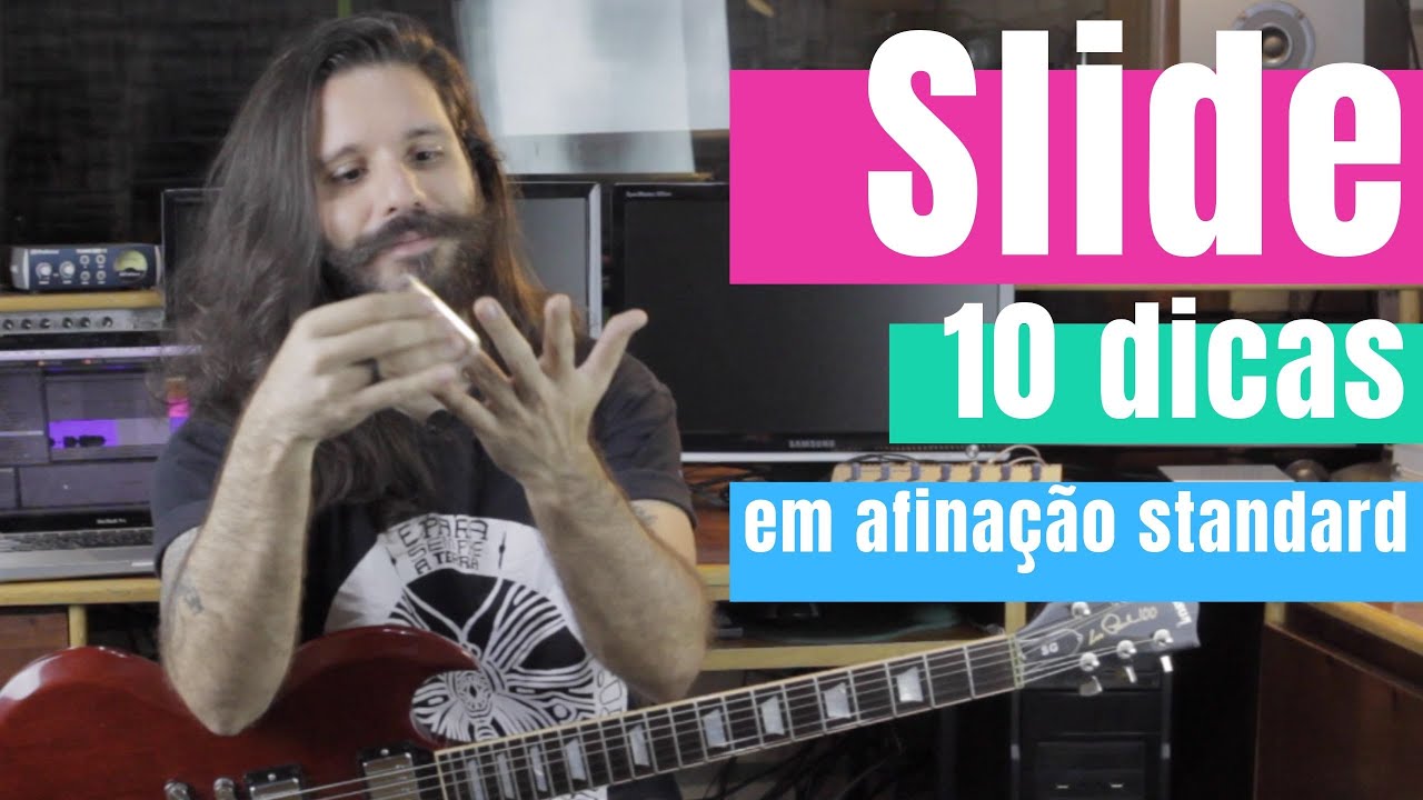 Como tocar guitarra slide | técnica | dicas | aula