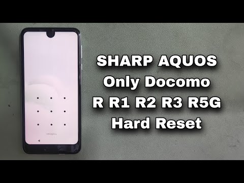 How To SHARP AQUOS Hard Reset Docomo SH-03K R R1 R2 R3 R5G