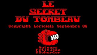 [Amstrad CPC] Le Secret Du Tombeau - Longplay