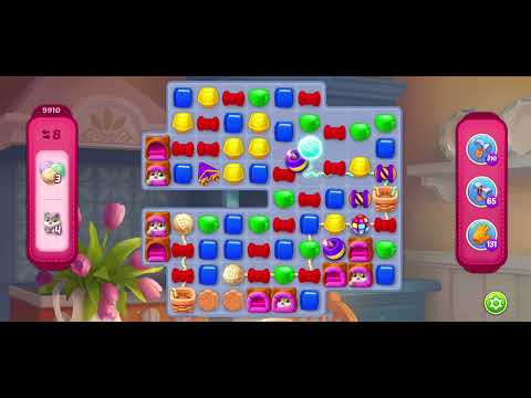 Homescapes Level 9910 夢幻家園 第9910關