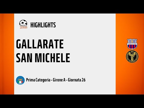 [HIGHLIGHTS] Prima categoria Girone A 24/25 - Day 26 - Gallarate - San Michele | con INTERVISTE
