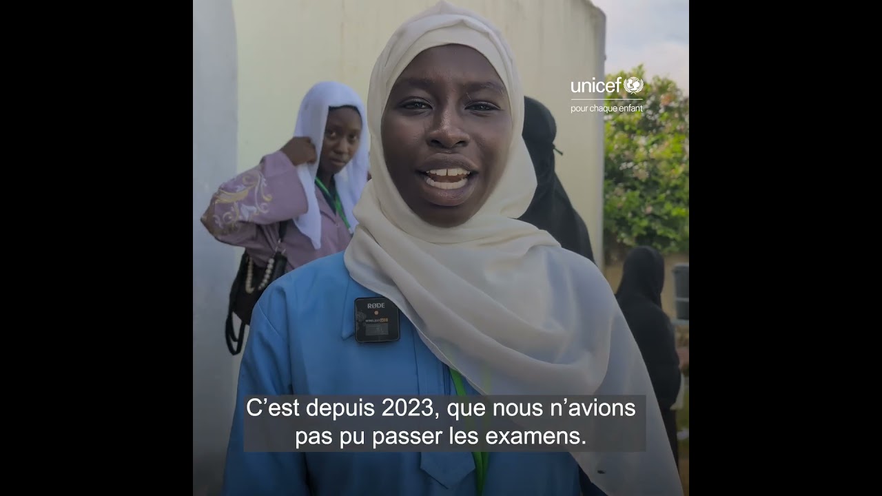 Près de 5 000 élèves réfugiés soudanais terminent leurs examens du baccalauréat au #Tchad.