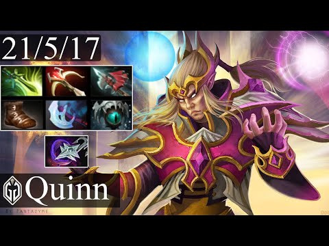 GG.Quinn (Smurf) - Invoker | Midlane Gameplay Dota 2 Patch 7.34b