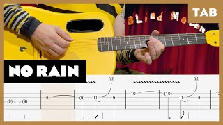 No Rain Blind Melon Cover (Lead Only) | Guitar Tab | Lesson | Tutorial