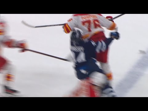 Martil Pospisil Ejected For Elbowing Josh Morrissey