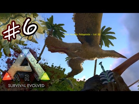 ARK Survival Evolved Modded Gameplay - EP 6: Taming a Pelagornis