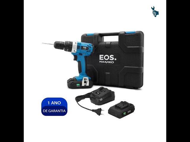 FURADEIRA DE IMPACTO EOS MAX PRO 3/8POL 127V 650W C/ MALETA