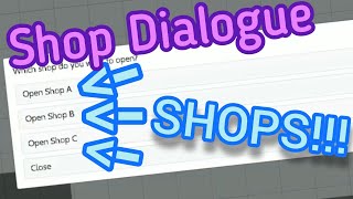 Make a shop dialogue YouTube video image