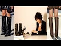 DIY tutorial - Fashion Attack: over knee boots