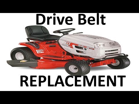 Huskee / MTD Lawn Mower Drive Belt Replacement