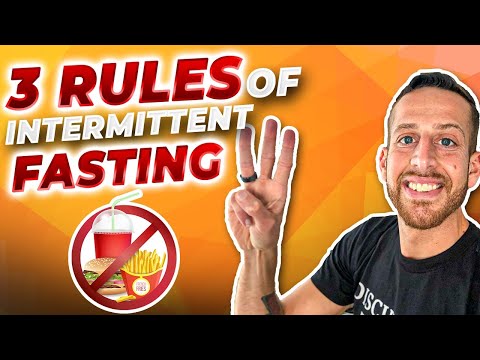 3 Simple Rules of Intermittent Fasting [MUST WATCH FOR BEGINNERS]