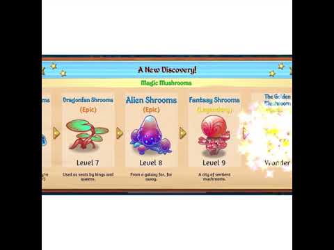 Merge Dragons Magic Mushroom Wonder Created