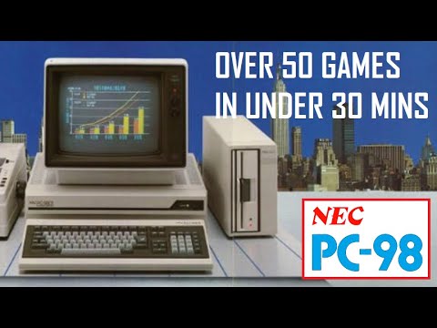Over 50 NEC PC-98 Games In Under 30 Minutes