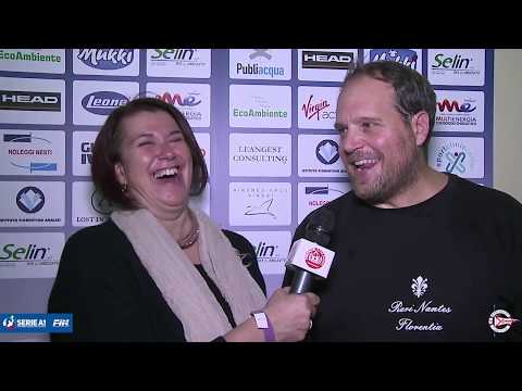 Interviste - Rari Nantes Florentia - SIS Roma - serie A1 2'Giornata Femminile 2018/2019