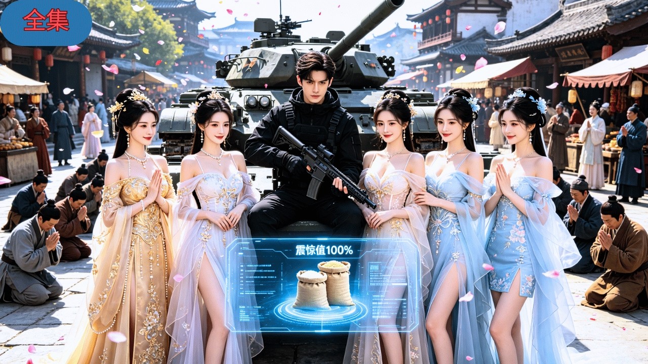 穿越災荒要變賣五位小姨？震驚系統在手，槍炮坦克隨心兌換，碾壓貪官匪寇，萬民俯首稱神！