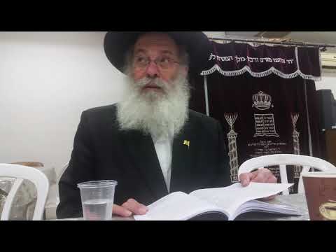 שיעור חסידות עם הרב זמרוני ציק ט' ניסן תשע"ח