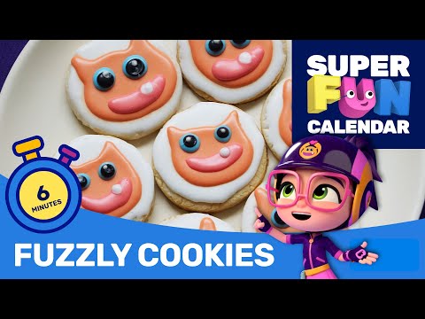 Super Fun Calendar - How to Make Abby Hatcher Fuzzly Cookies! - PAW Patrol Official & Friends