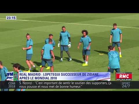After Foot du mardi 12/06 – Partie 4/6 - Julen Lopetegui entraîneur du Real Madrid après le Mondial