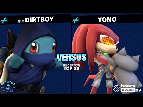 Undertow Singles Top 32 - Dirtboy (Squirtle) vs Yono (Knuckles) - Project +
